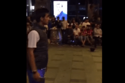 بالفيديو ماذا فعل شاب مسلم خلال حفلة غناء بفرنسا