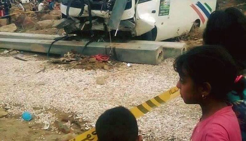 وفاة 4 أشخاص وإصابة 20  آخرين بجروح  في انقلاب حافلة ببلدية الزيتونة في الطارف
