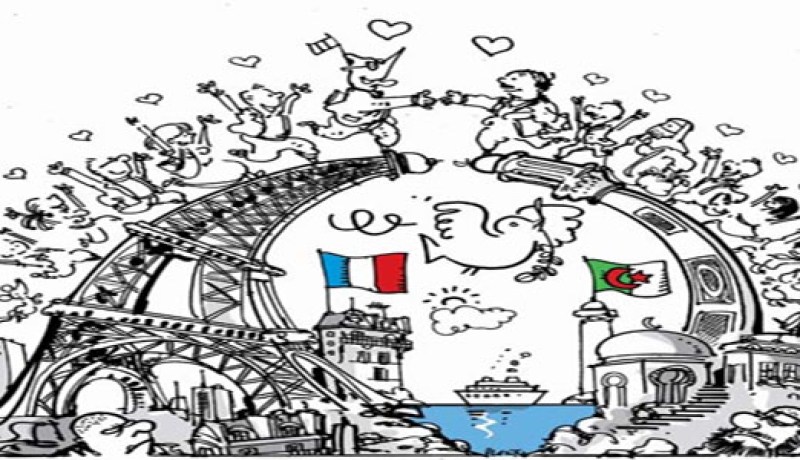تنظيم معرض مشترك لرسامين كاريكاتوريين جزائريين و فرنسيين بباريس
