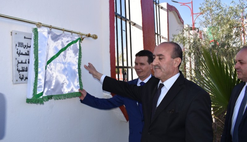 بالصور.. وزير الداخلية يدشن وحدة رئيسية ومقر جديد للحماية ببسكرة