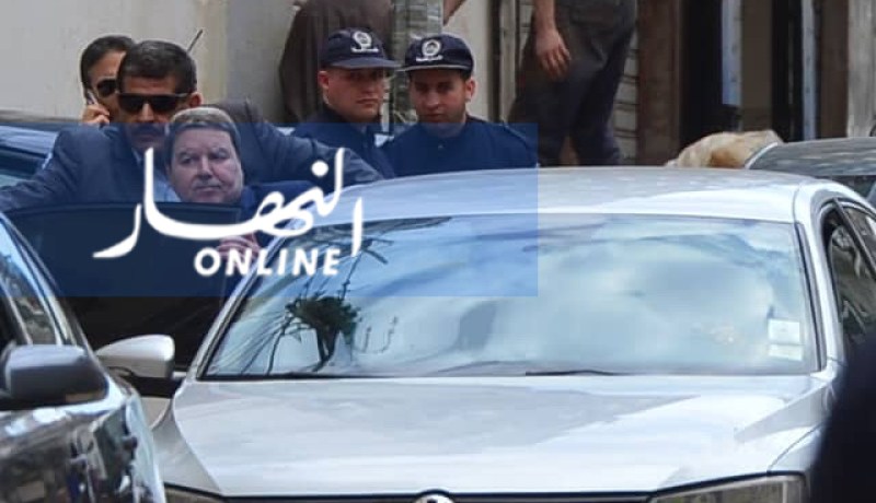 بالصور والفيديو.. اللواء المتقاعد عبد الغني هامل يغادر محكمة سيدي امحمد