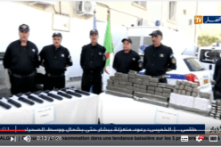 بالفيديو ..حجز أزيد من قنطار من المخدرات و51 بندقية في تبسة