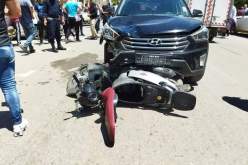 بجاية: جريح في إصطدام سائق دراجة نارية بسيارة وسط المدينة
