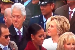 بالفيديو..بيل كلينتون مفتون بجمال ابنة دونالد ترامب