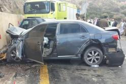 وفاة شخصين وإصابة ثالث في حادث مرور بالطريق السيار