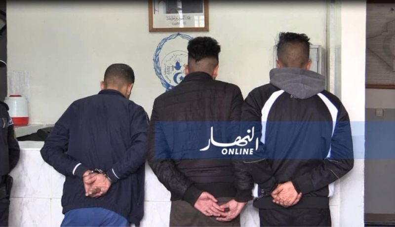 بالصور..توقيف شخصين تورطا في السرقة بإستعمال دراجة نارية في سيدي بلعباس  