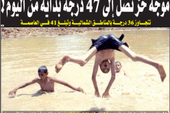 ارتفاع محسوس في درجات الحرارة بداية من اليوم