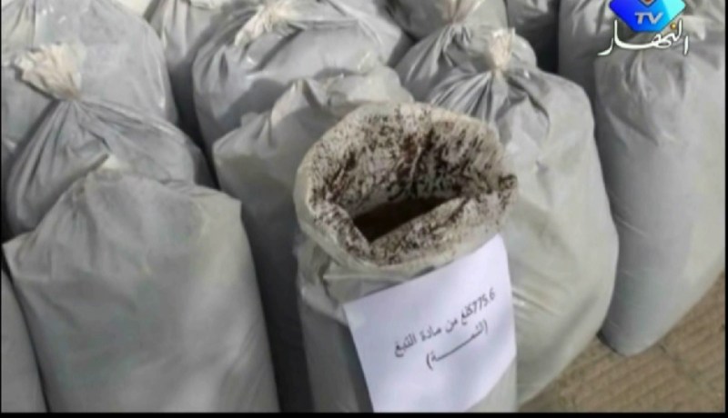 حجز 25 ألف كيس من الشمة المهربة في سوق أهراس