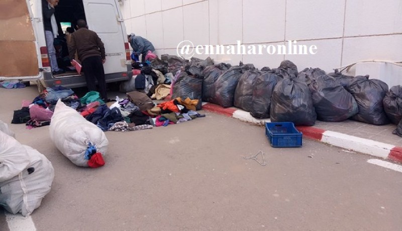 حجز أزيد من 150 رزمة ملابس شيفون بعد مطاردة «فورڤون» لمدة 3 ساعات!