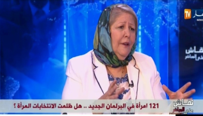 بالفيديو.. رئيسة حزب تقترح على بوتفليقة تعيين البرلمانيين بدلا من انتخابهم