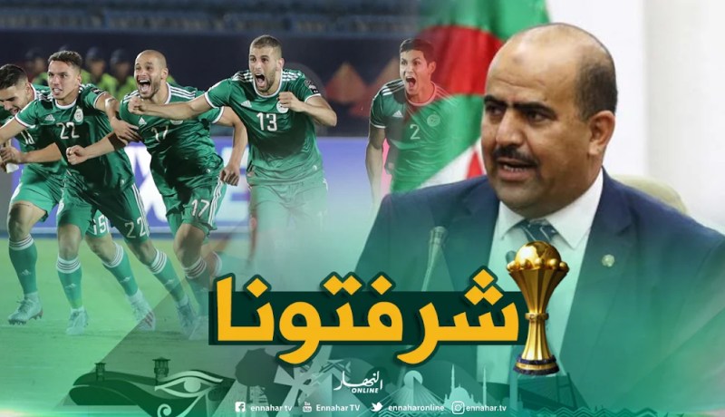 رئيس المجلس الشعبي الوطني يُهنئ عناصر ومدّرب المنتخب الوطني