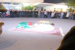 موكب مهيب يرافق جثمان الفنان شريف خدام إلى مثواه الأخير