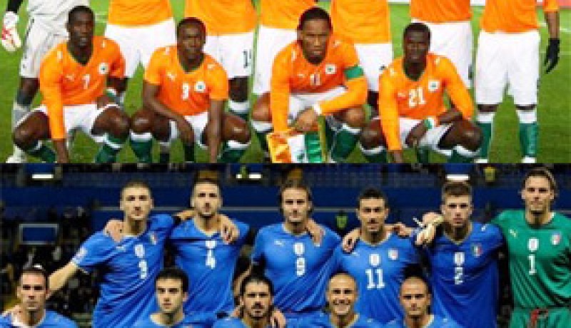 ساحل العاج وايطاليا وديا في 10 أوت المقبل في لندن