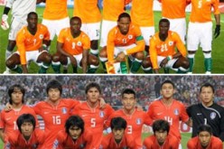 التشكيلتان الرسميتان لمنتخبي كوريا الشمالية و كوت إيفوار