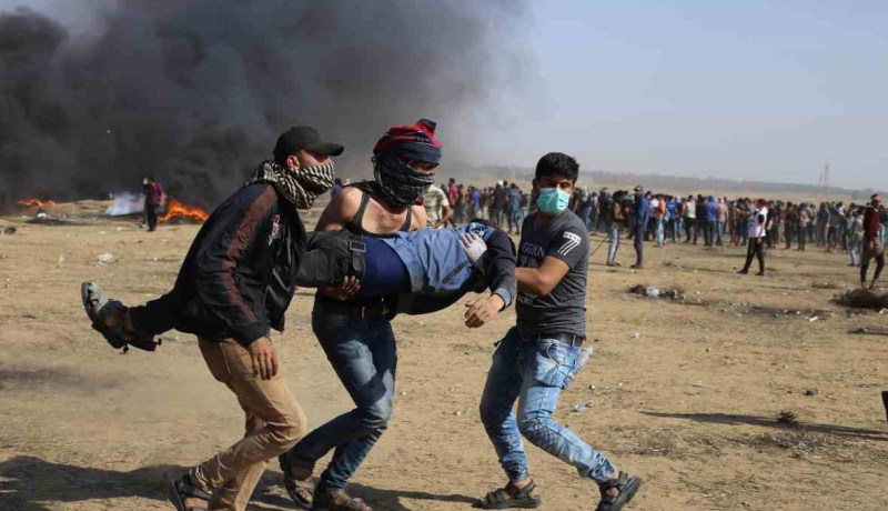 4 شهداء و250 جريحا في اليوم الثاني لـ«مسيرة العودة» بغزة