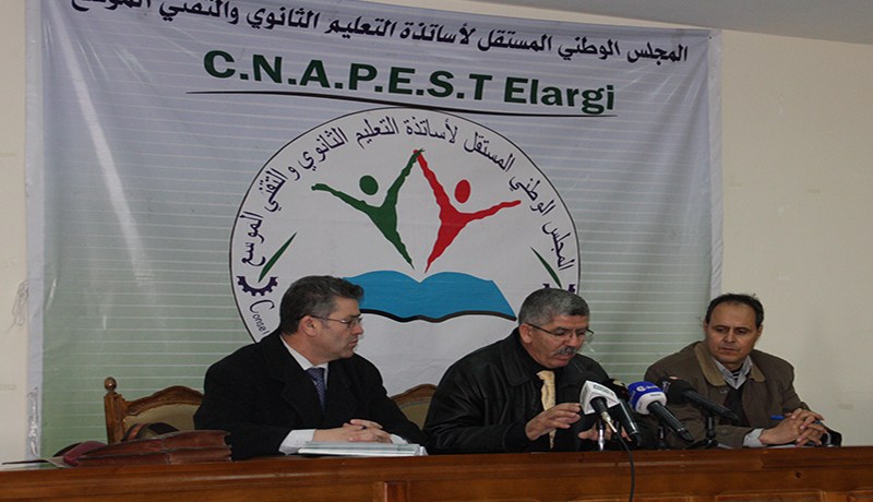 الكناباست يحرض التلاميذ ضد بن غبريت