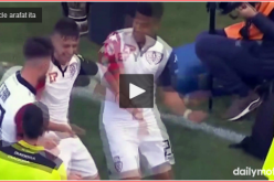 فيديو… احتفال بهدف يتسبب في طرد 4 لاعبين بسبب رقصة