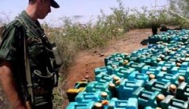 حجز 11500 لتر من البنزين في عمليتين منفصلتين ببسكرة