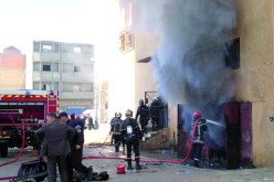 7 جرحى بينهم أربعة رعايا سوريين بعد حريق داخل مركز تجاري في الجلفة