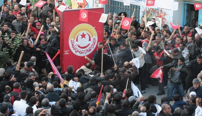 اتحاد الشغل  يدعو التونسيين للمشاركة في إضراب الخميس