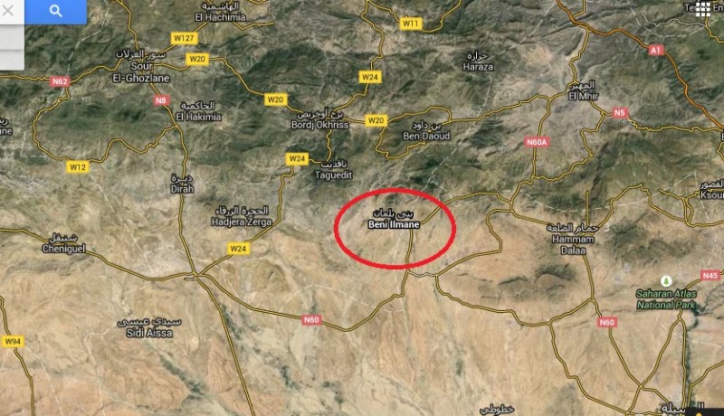 هزة أرضية بقوة 3.5 تضرب بلدية بني يلمان بولاية المسيلة