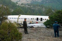 شكوك حول أسباب سقوط الطائرة التركية