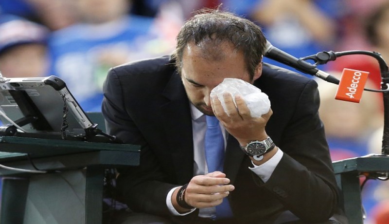 بالصور وفيديو.. لاعب يضرب حكمًا في كأس ديفيز للتنس