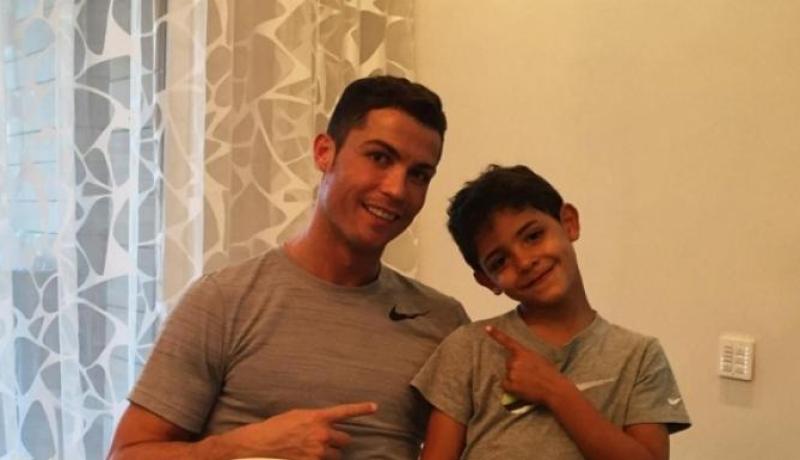 بالفيديو.. رونالدو جونيورعلى خطى والده