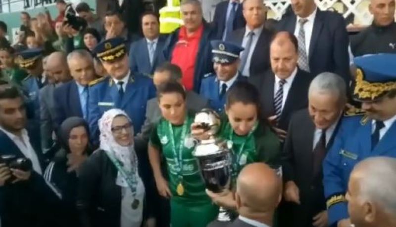 بالفيديو.. فتيات وئام قسنطينة يُتوجن بكأس الجمهورية
