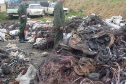 حجز 3 قناطير من نفايات النحاس وكمية من الطلاء بعين تموشنت