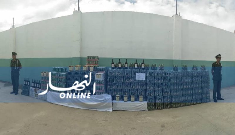 بالصور..حجز أكثر من 5500 وحدة خمر في مداهمة لمسكن بحاسي بونيف في وهران
