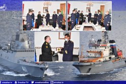 بالصور.. مفرزة سفن حربية للبحرية الروسية في توقف تقني بميناء الجزائر