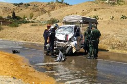 الشلف: جريحان في إصطدام بين شاحنتين بأولاد فارس
