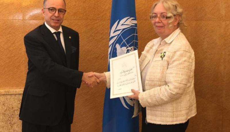 القنصل العام للجزائر في فرنسا سفيرا دائما بالأمم المتحدة