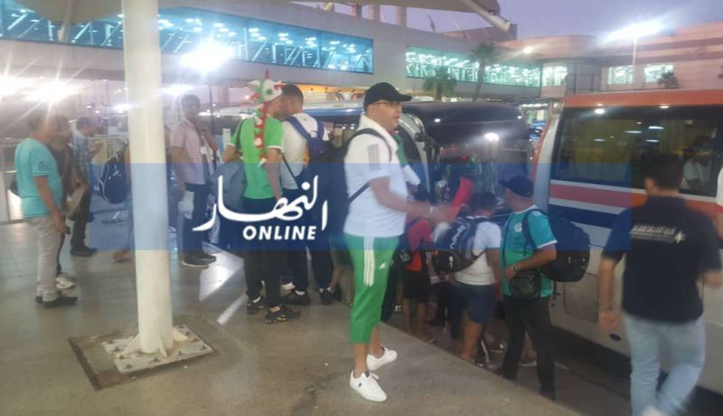 بالصور.. الجماهير الجزائرية تغزو “القاهرة” لدعم “الخضر”