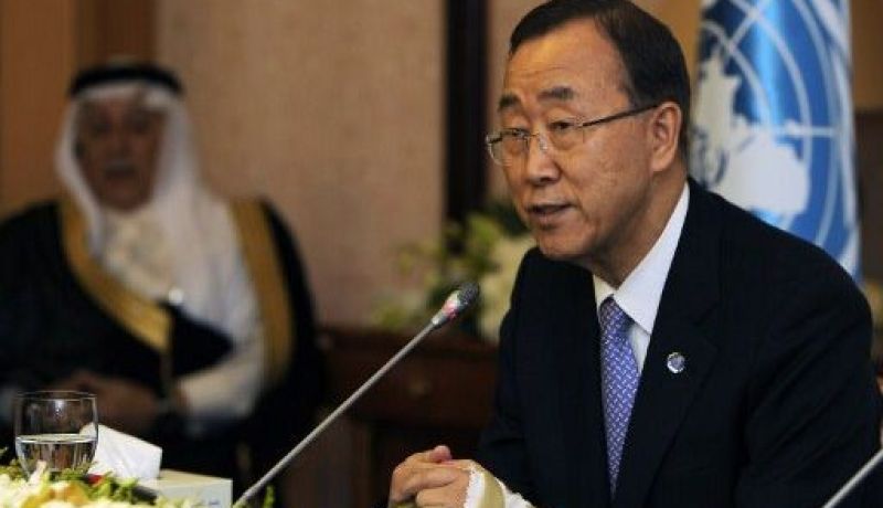 بان كي مون تحديد سقف زمني لمهة عنان مطلب مهم