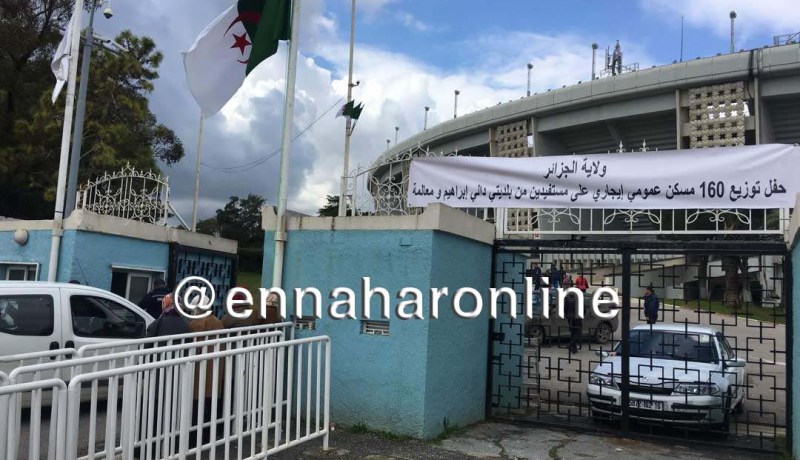 بالصور…تحضيرات لتسليم مفاتيح 160 مسكن”سوسيال” بالعاصمة