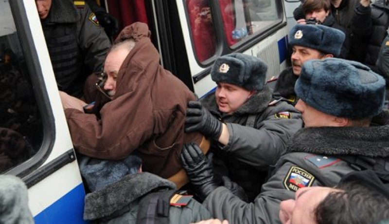مظاهرات ضد بوتين في روسيا تسفر عن إعتقال 75 شخص