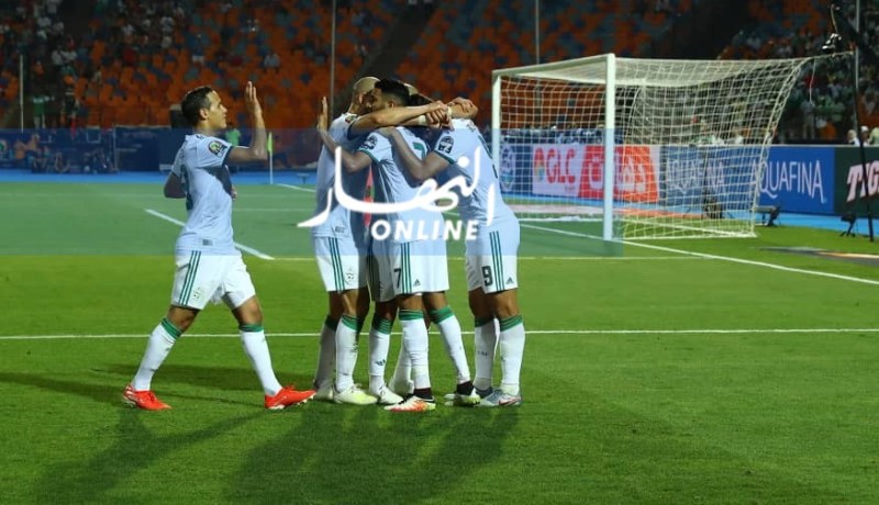 بالصور.. “الخضر” متفوقون” على “نيجيريا” في الشوط الأول