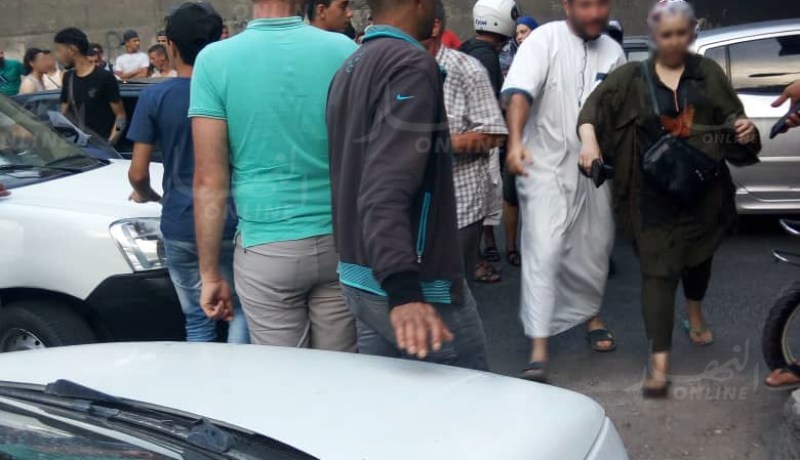 بالصور والفيديو .. حالة الطوارئ وإغماءات بسبب حادث مرور على مستوى نفق خراطة