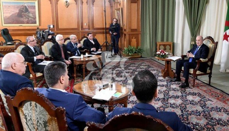 نص المقابلة الصحفية التي أجراها الرئيس تبون مع وسائل إعلامية وطنية