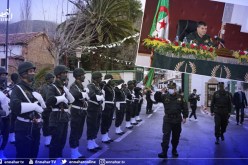 العميد قواسمية في زيارة عمل وتفتيش إلى مدرسة ضباط الصف للدرك الوطني بمليانة