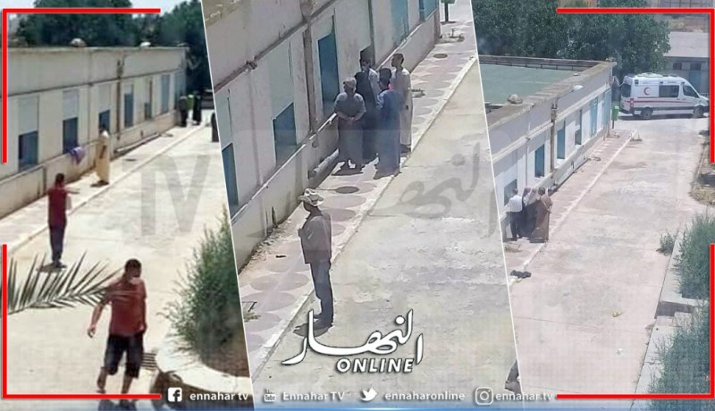 تيسمسيلت.. نوافذ قاعة الحجر بالمستشفى تُلاقي بين الأهالي والمصابين !