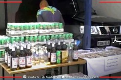 حجز أزيد من 580 قارورة خمر داخل مرآب في تيارت