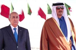 أمير قطر ونائبه يهنئان رئيس الجمهورية بنجاح عمليته الجراحية