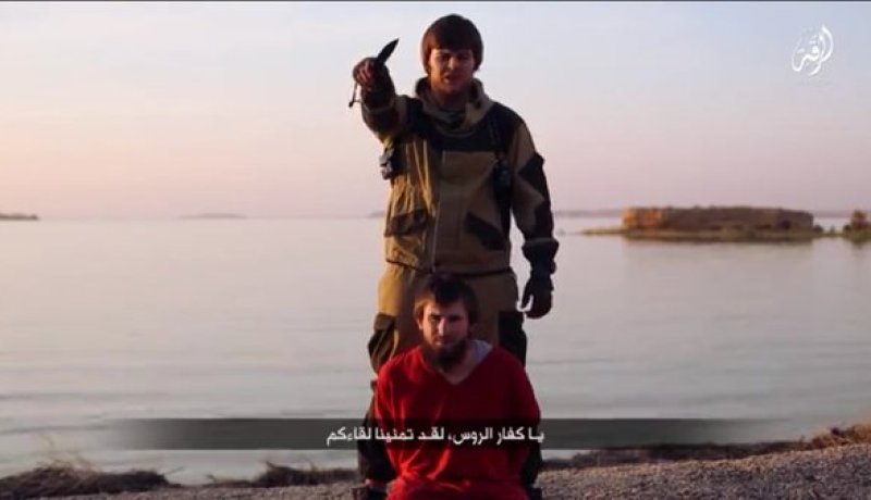 داعش يعدم روسيا قال إنه عميل لموسكو في سوريا