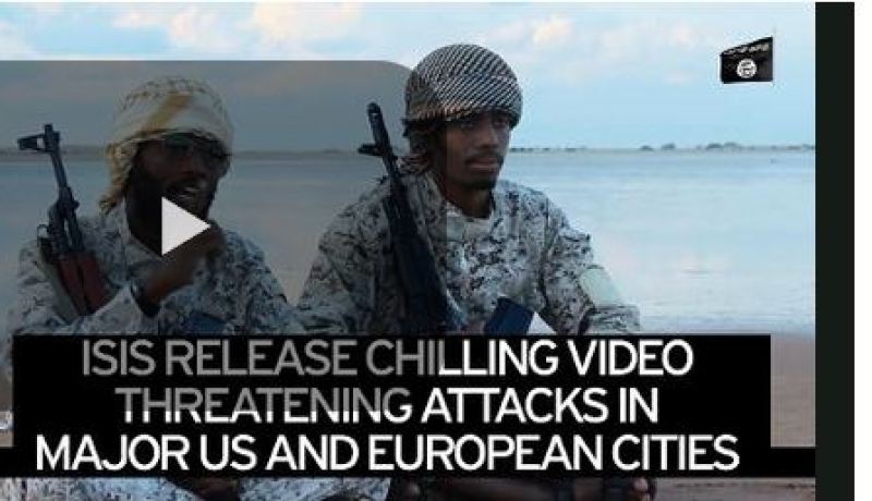 فيديو داعش يتوعد البشرية لن يكون هناك أمان في العالم