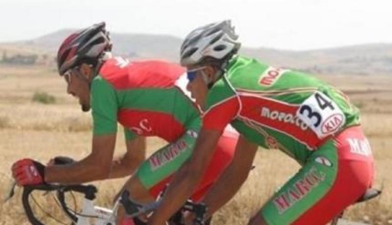 فوزالدراج الجزائري عديل برباري في سباق طواف الجزائر الدولي 2014
