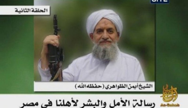 الظواهري يدين حلفاء الولايات المتحدة الذين تولوا السلطة في الشرق الاوسط