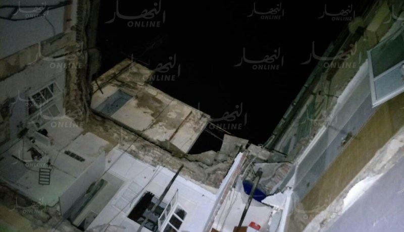 أشغال بدون رخصة سبب إنهيار البناية بسيدي البشير في وهران